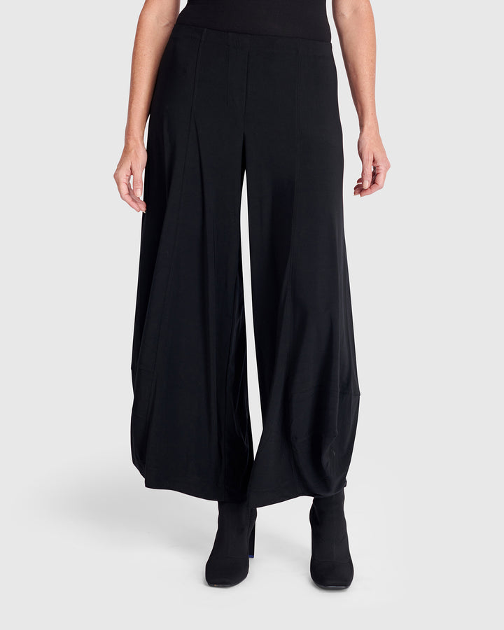 Essential Slinky Punto Pants, Black