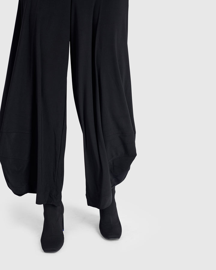 Essential Slinky Punto Pants, Black