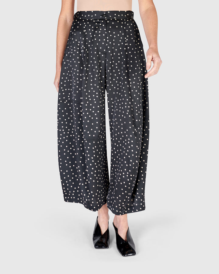 Isley Lantern Pants, Polka