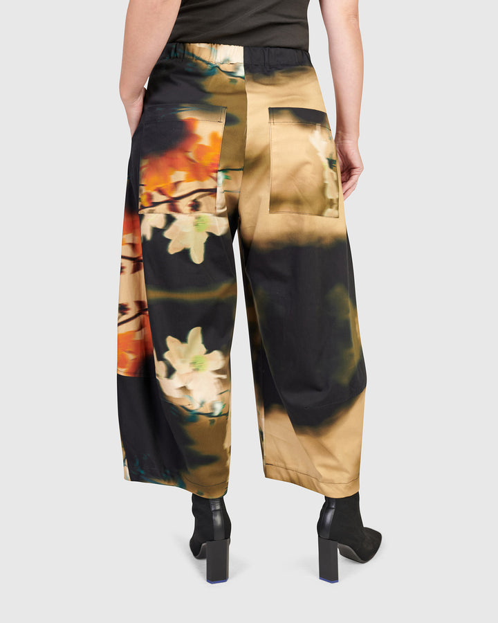 Mignonette Wide Leg Pants, Floral