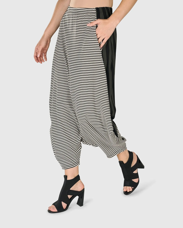 Urban Imperial Harem Pants, Stripes