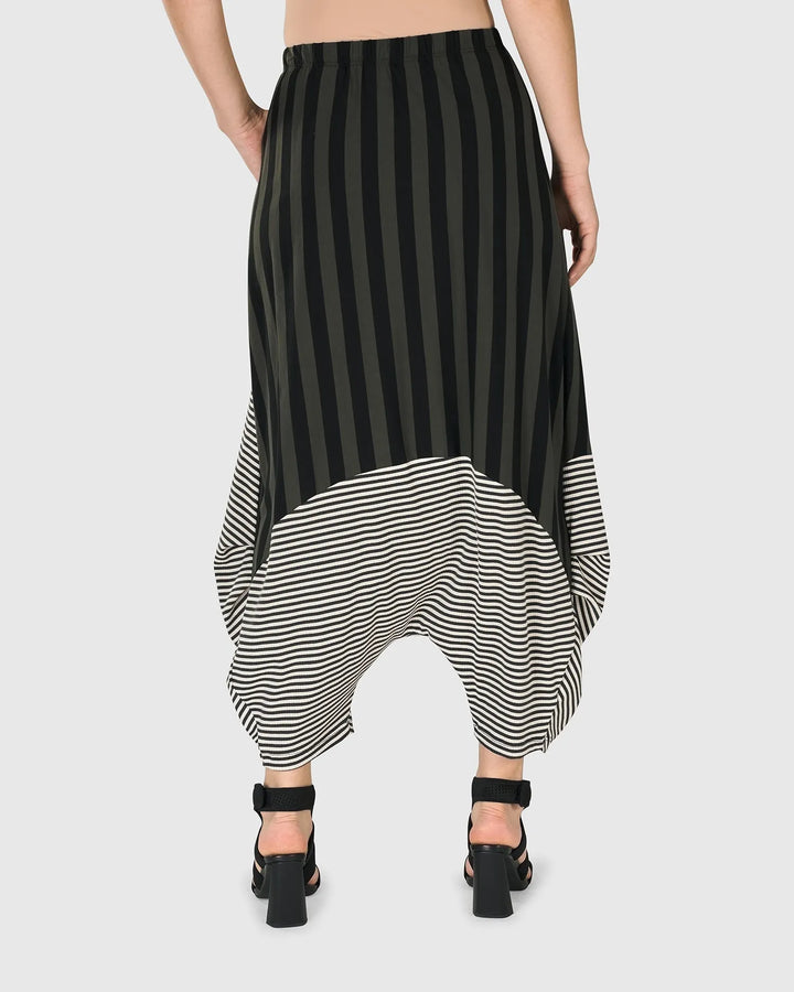 Urban Imperial Harem Pants, Stripes