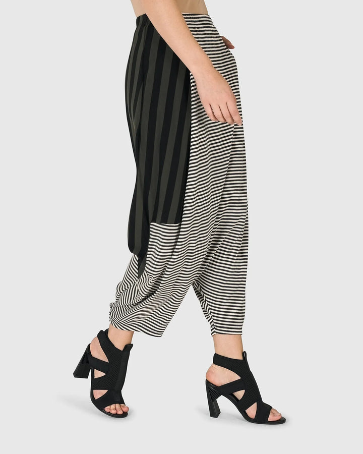 Urban Imperial Harem Pants, Stripes