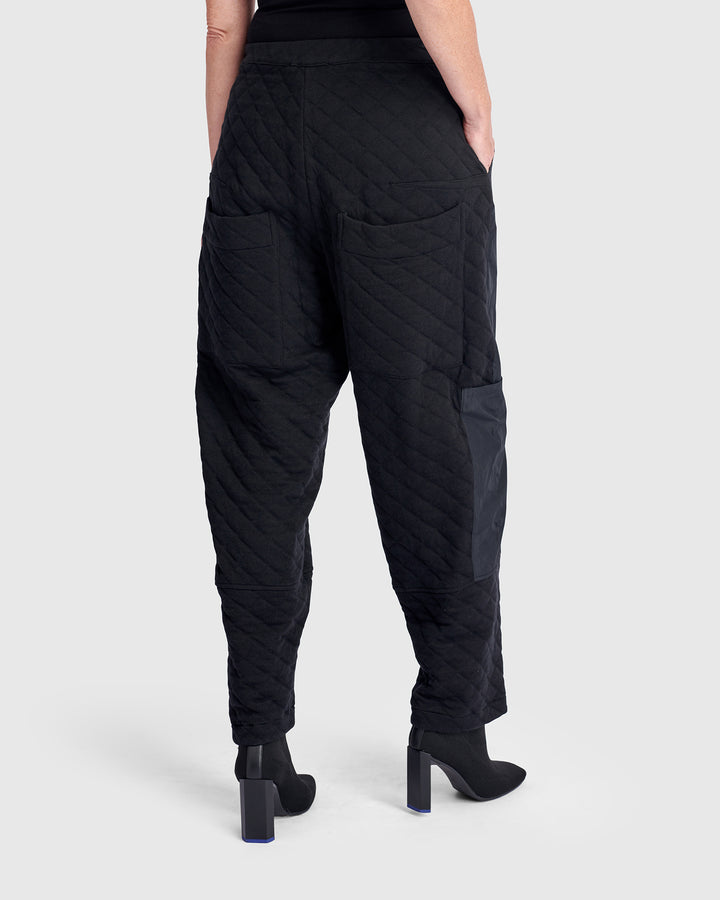 Urban Strapped Pants, Black