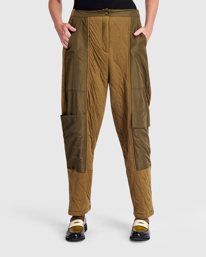 Urban Strapped Pants, Khaki