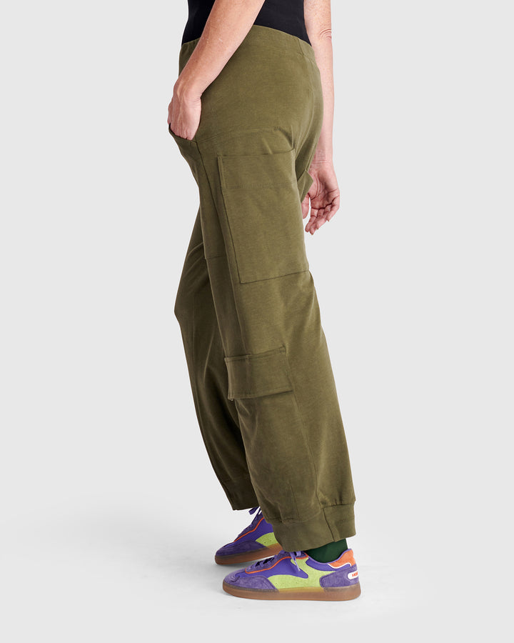 Urban Cargo Sweatpants, Olive