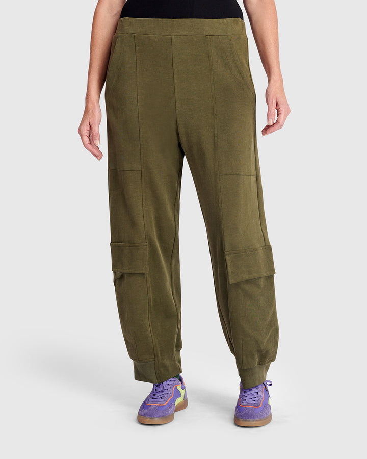 Urban Cargo Sweatpants, Olive