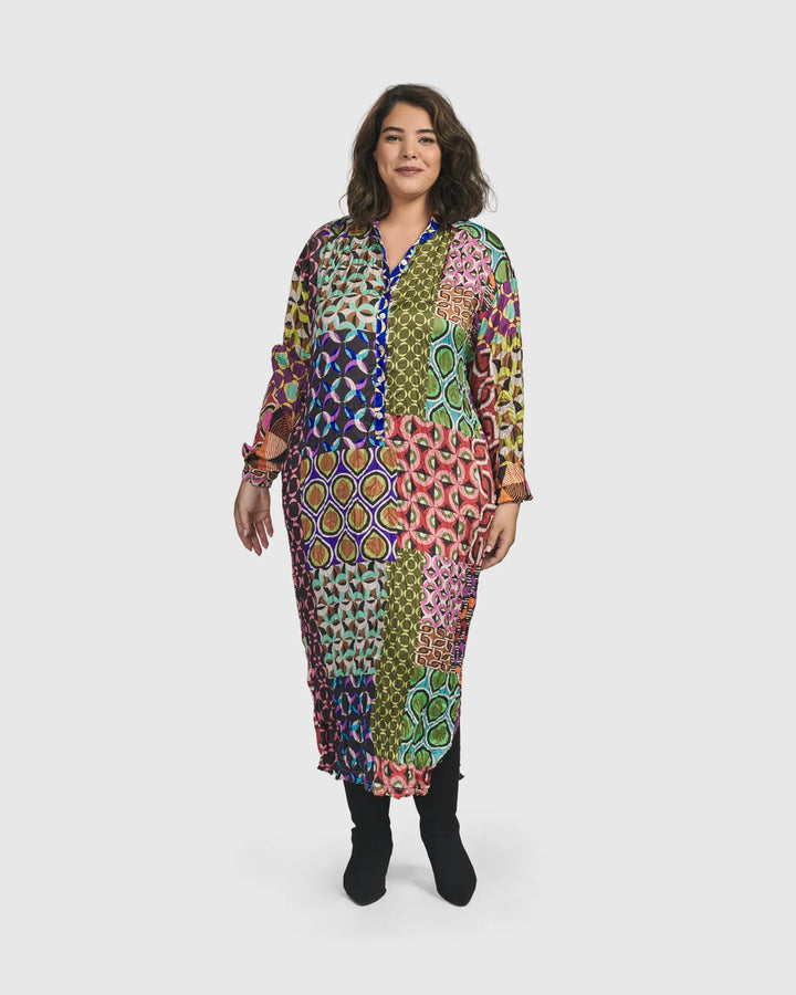 Lucy Kaleidoscope Maxi Dress