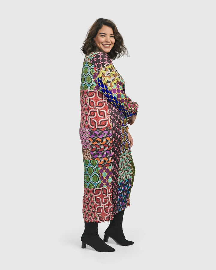 Lucy Kaleidoscope Maxi Dress