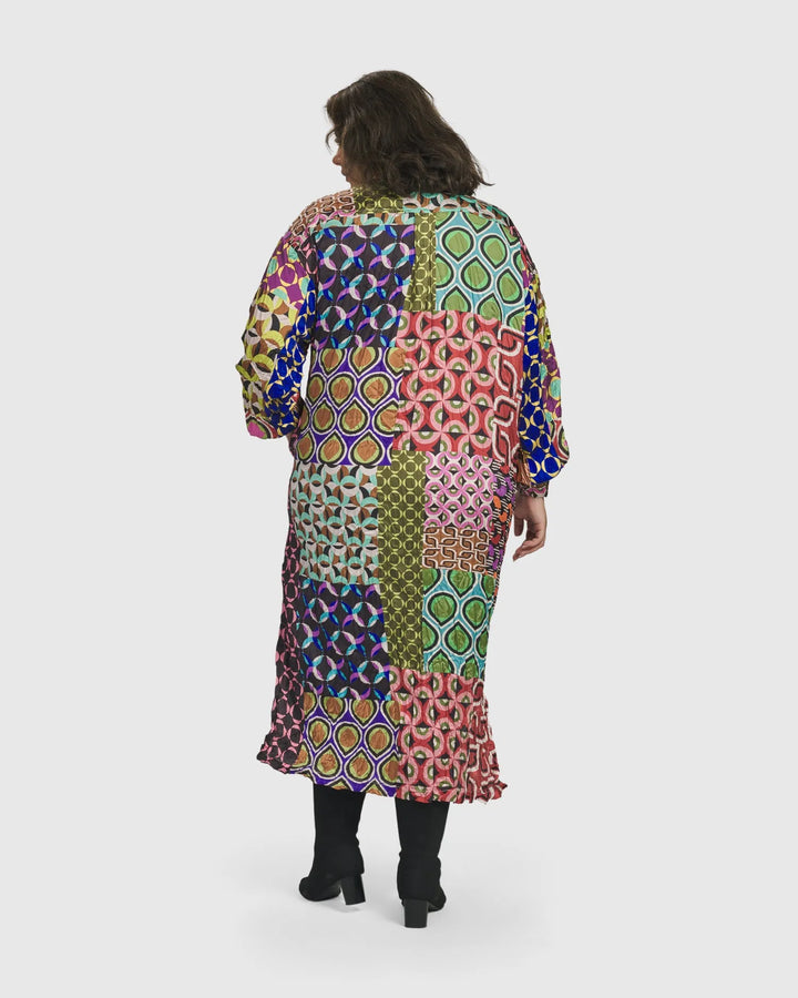 Lucy Kaleidoscope Maxi Dress
