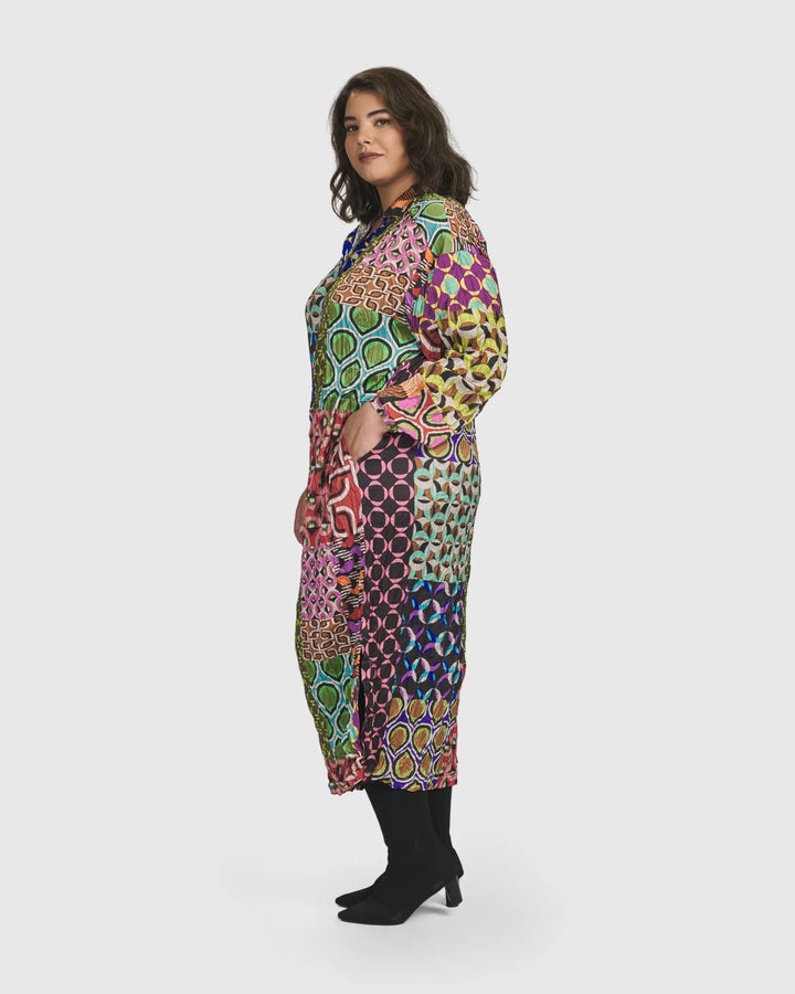 Lucy Kaleidoscope Maxi Dress