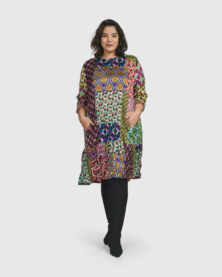 Lucy Kaleidoscope Tunic Top