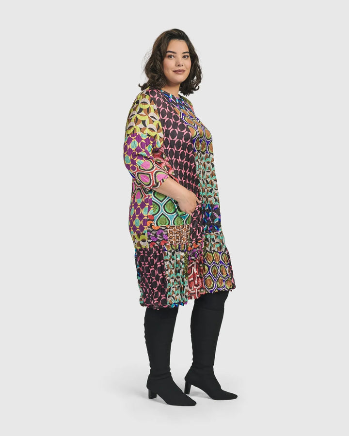 Lucy Kaleidoscope Tunic Top