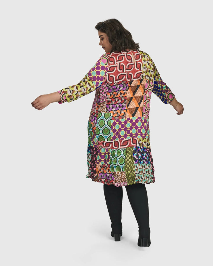 Lucy Kaleidoscope Tunic Top