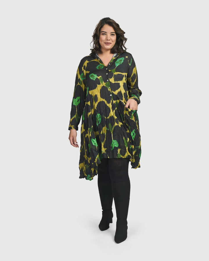 Olive Martini Wonderful Dress, Emerald