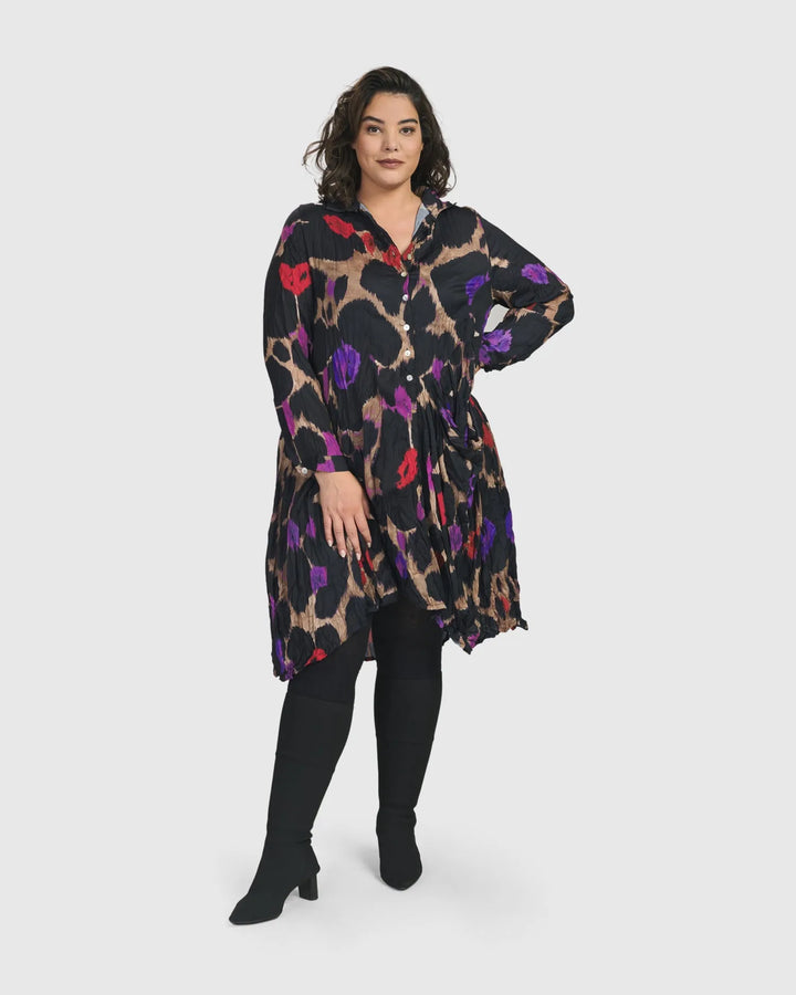 Cosmopolitan Hi-Lo Dress, Violet