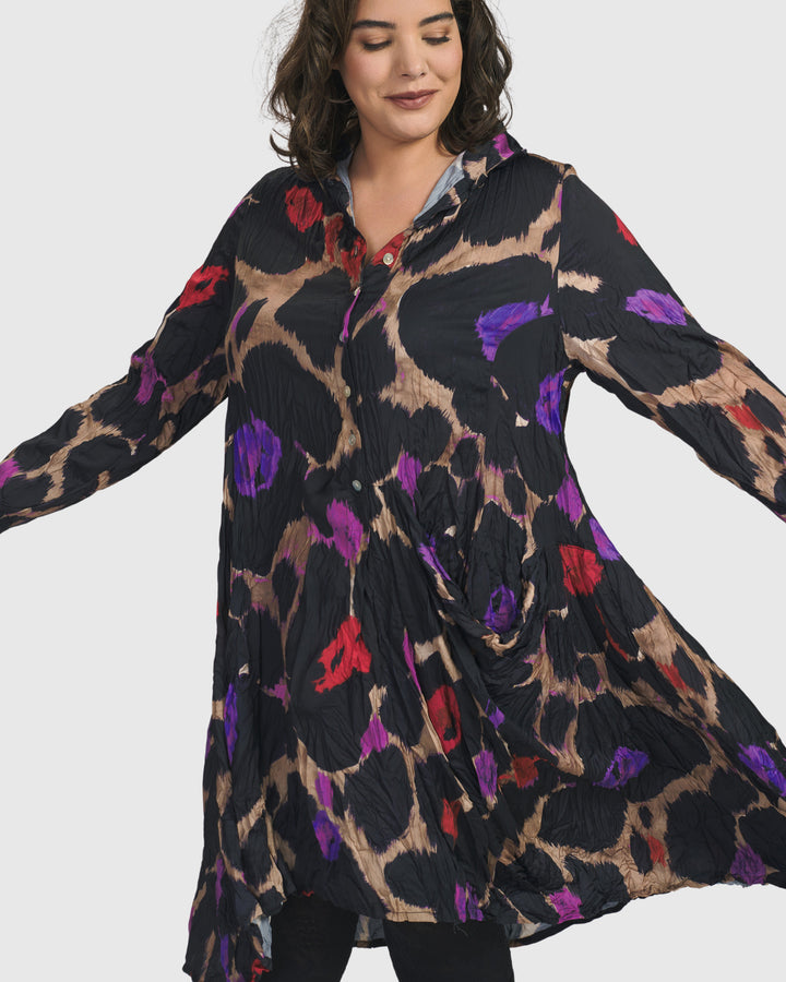 Cosmopolitan Hi-Lo Dress, Violet