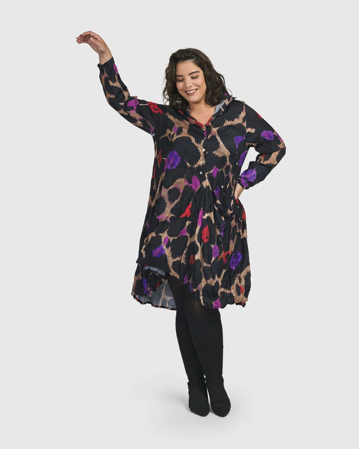 Cosmopolitan Hi-Lo Dress, Violet