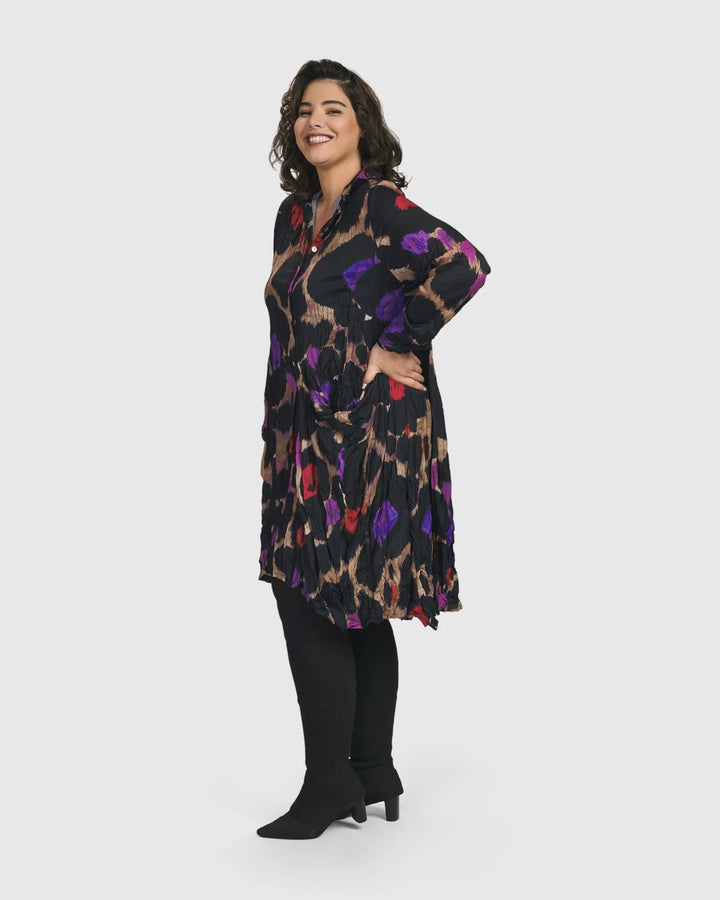 Cosmopolitan Hi-Lo Dress, Violet