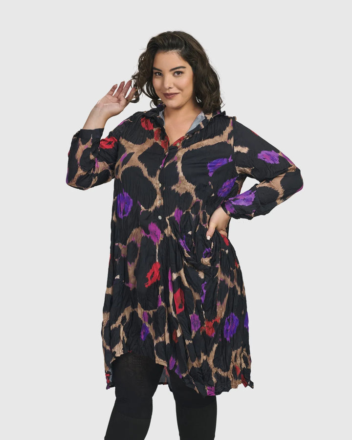 Cosmopolitan Hi-Lo Dress, Violet