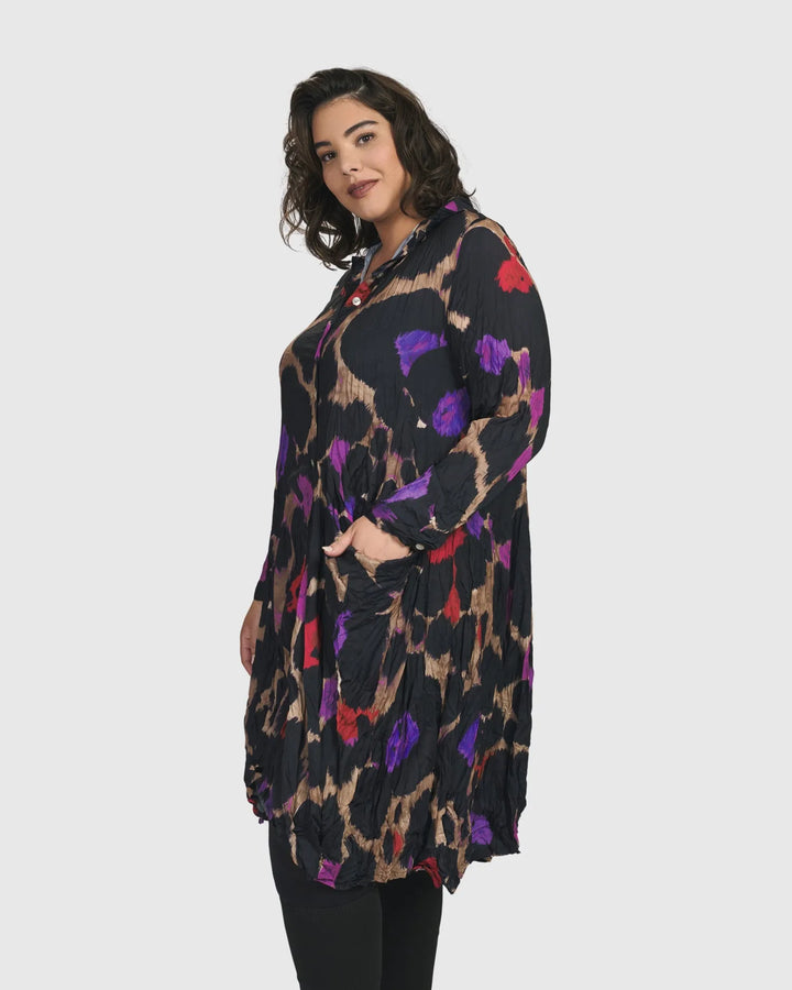 Cosmopolitan Hi-Lo Dress, Violet