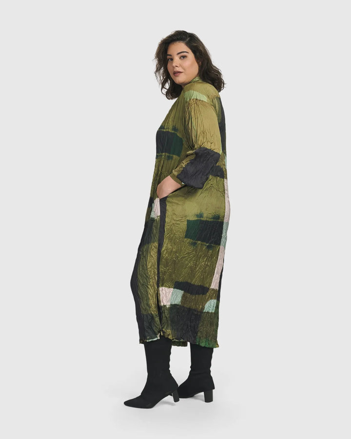Al Fresco Shirt Dress, Olive