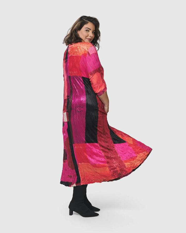 Sunset Strip Maxi Dress, Magenta