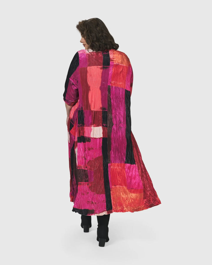 Sunset Strip Maxi Dress, Magenta