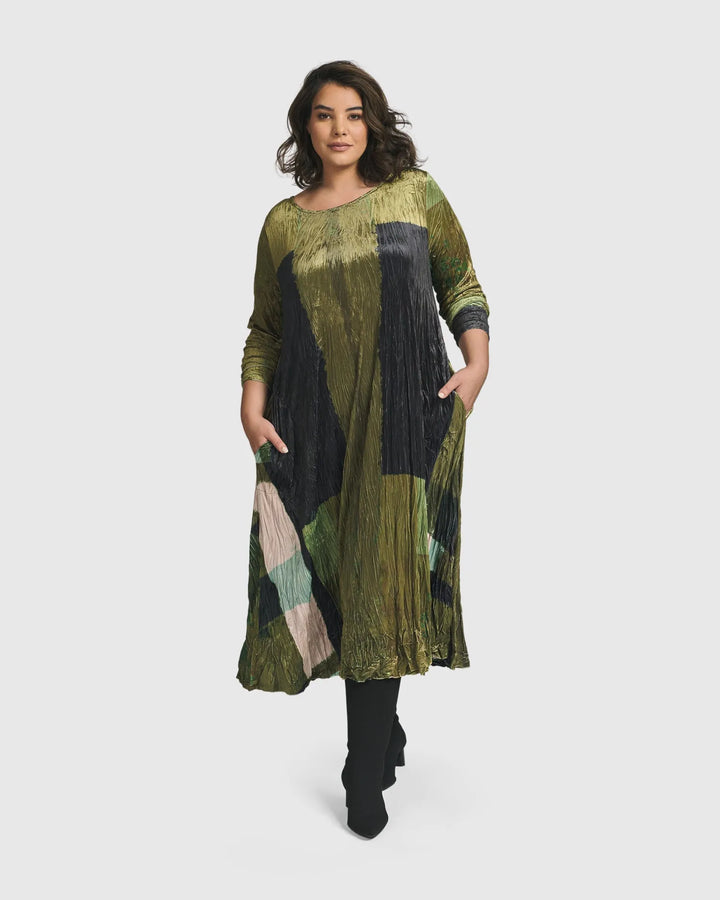 Al Fresco Maxi Dress, Olive