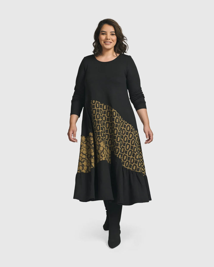 Unstoppable Maxi, Dress, Ochre