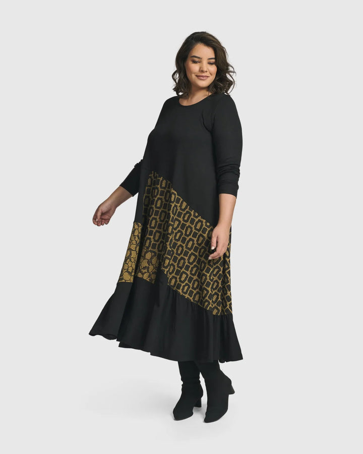 Unstoppable Maxi, Dress, Ochre
