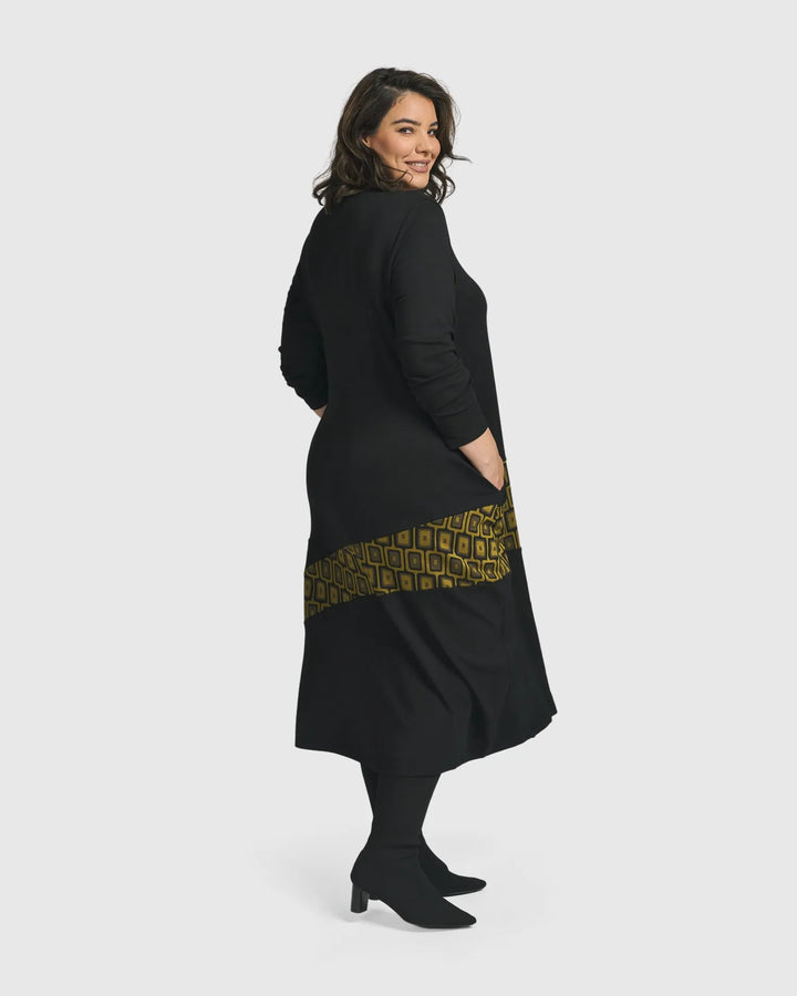Unstoppable Cocoon Dress, Chartreuse