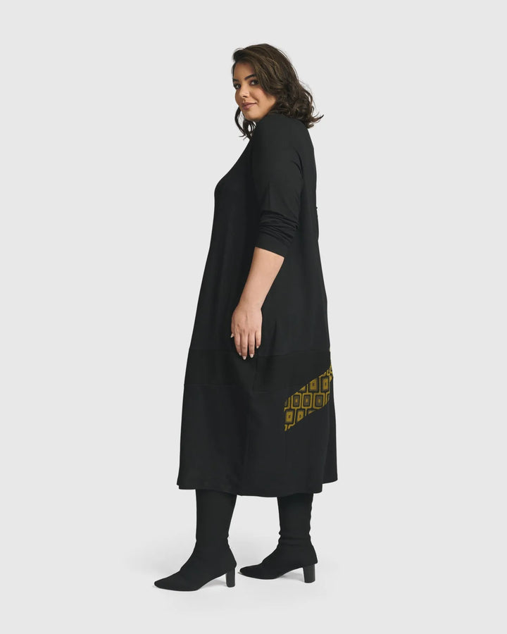 Unstoppable Cocoon Dress, Chartreuse