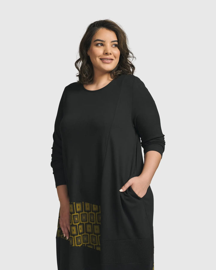 Unstoppable Cocoon Dress, Chartreuse