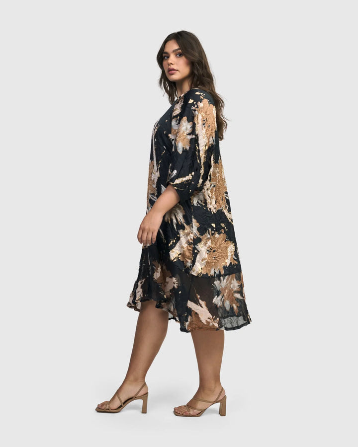 Starlet Swing Dress, Shimmer