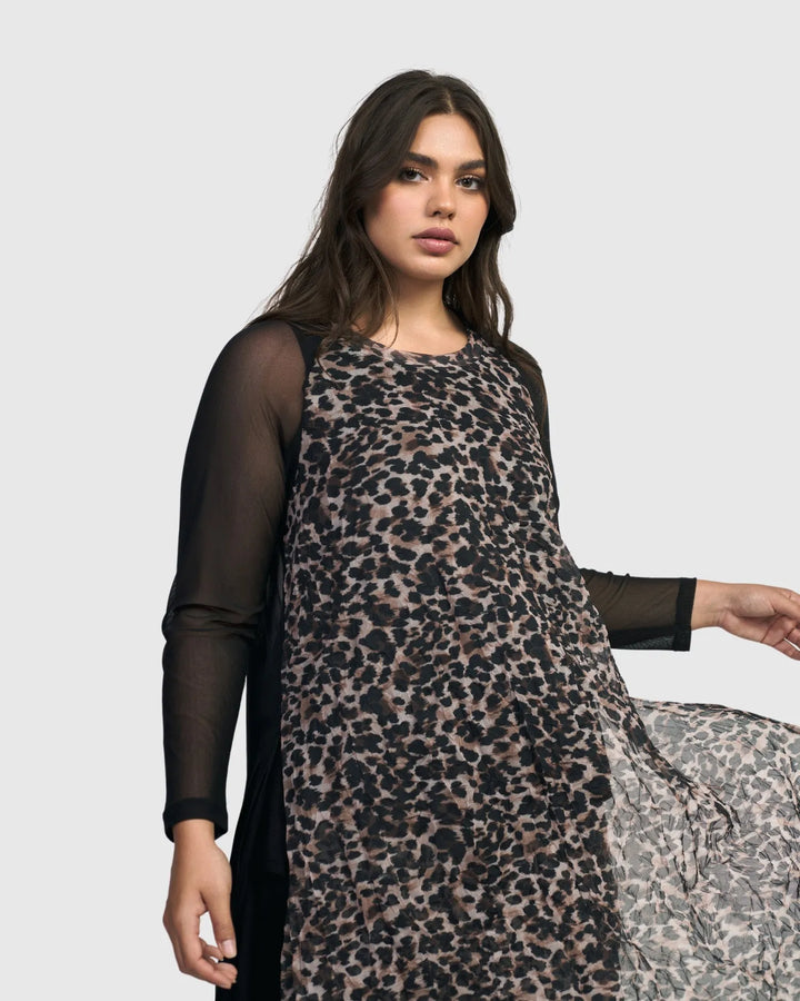 Wildcat Tunic Top, Leopard
