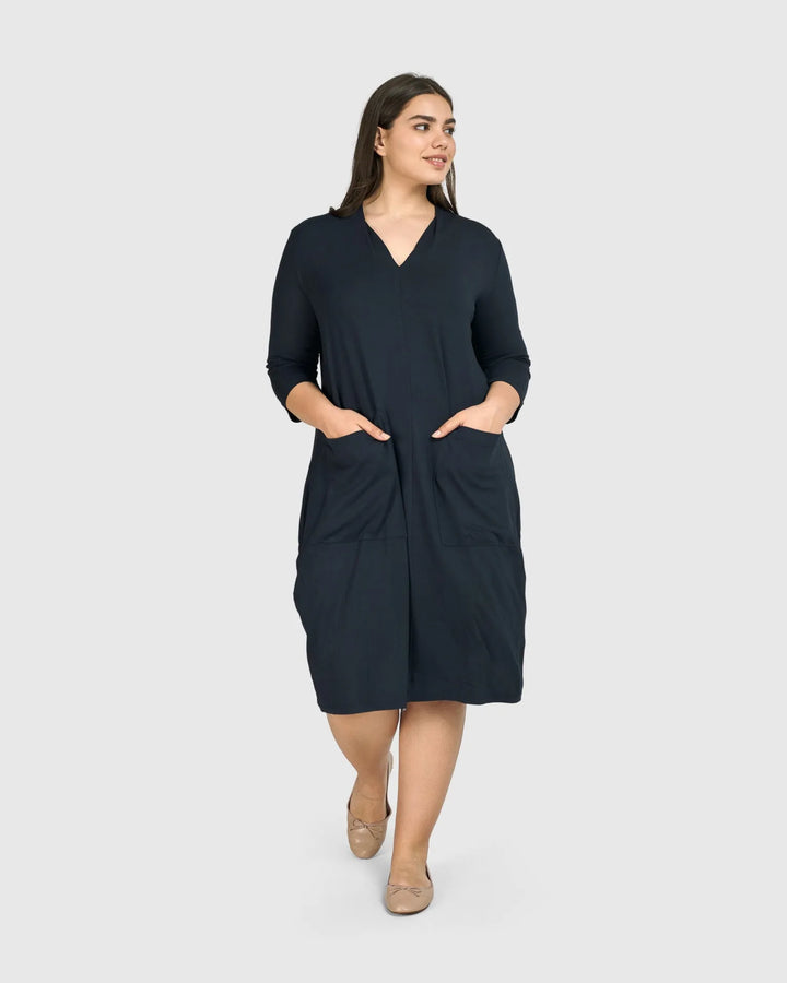 Essential Cargo Dress, Ocean
