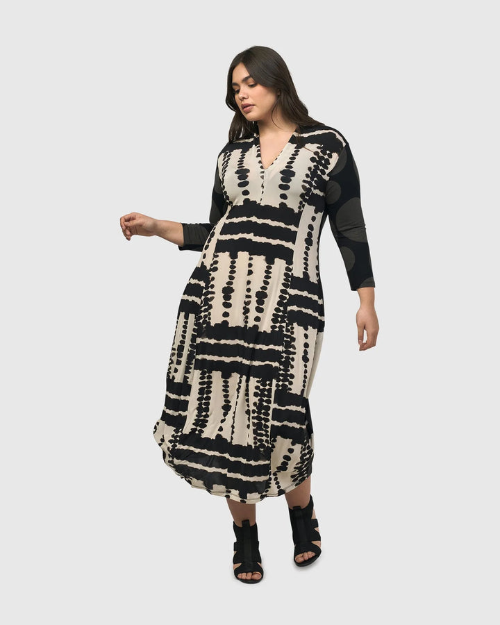 Chicha Cocoon Dress, Savanna