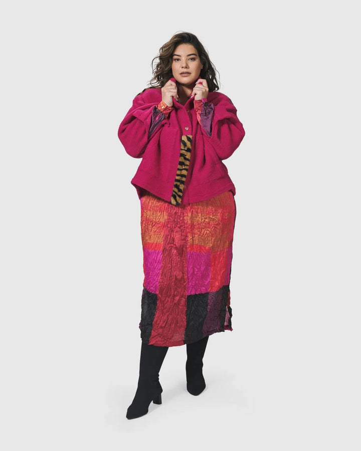 Funkadelic Weekend Jacket, Fushcia