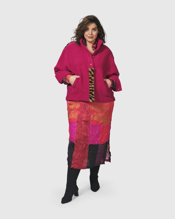 Funkadelic Weekend Jacket, Fushcia