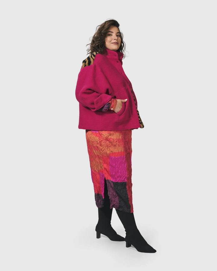 Funkadelic Weekend Jacket, Fushcia