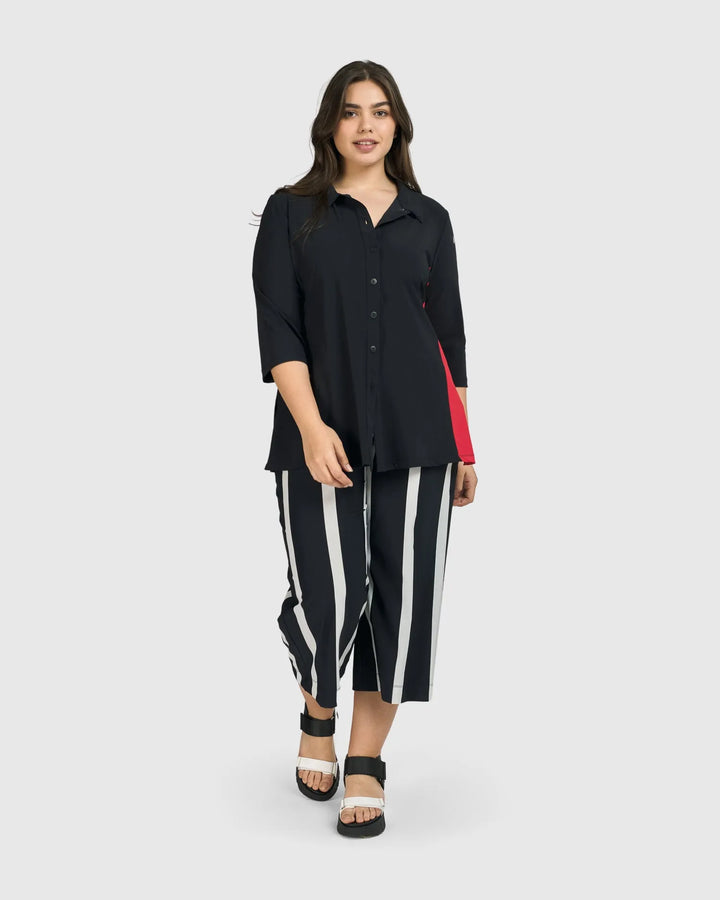 Tekbika Adeline Shirt Jacket, Black