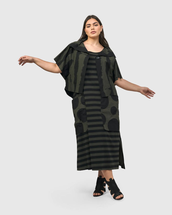 Urban Maxi Tank Dress, Khaki