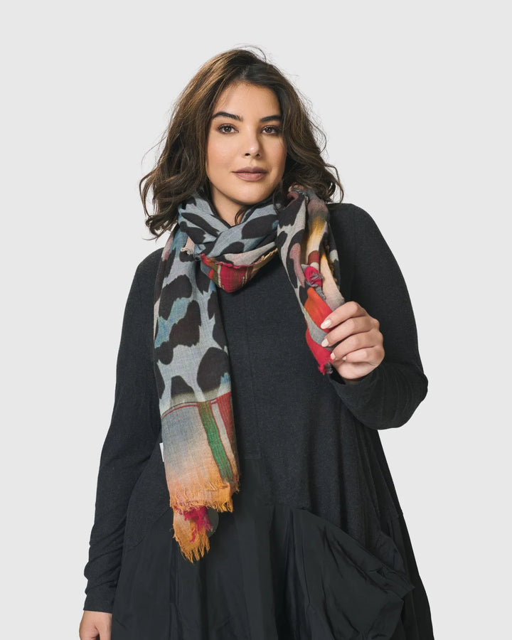 Nightclub Scarf, Leopard
