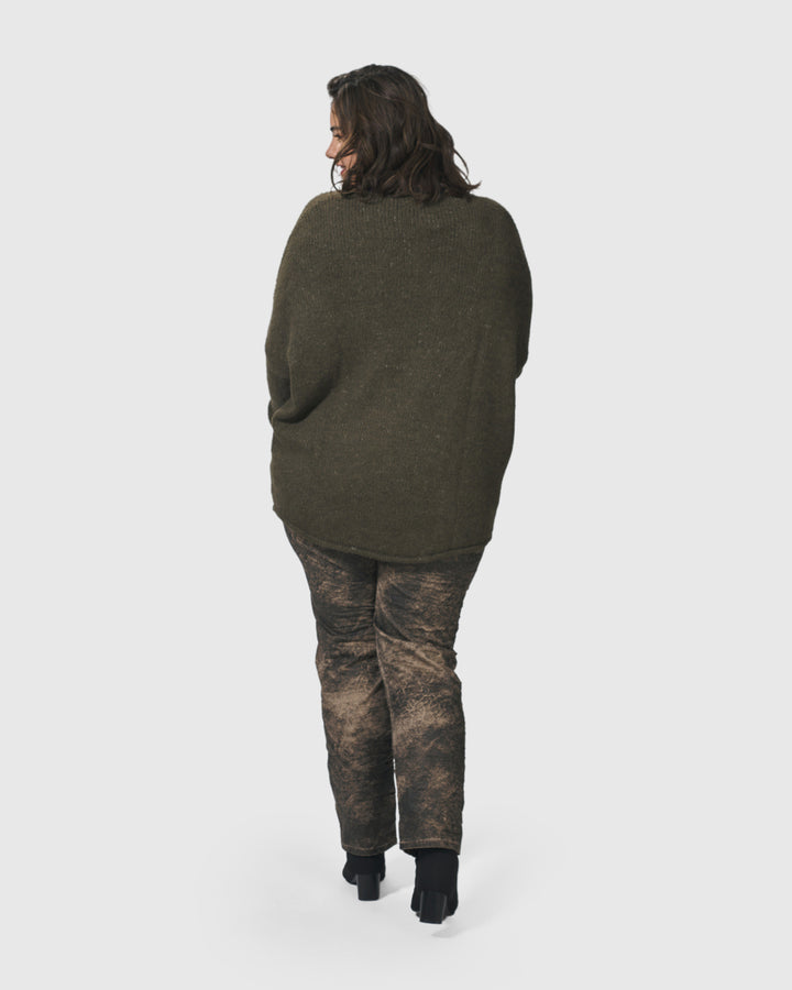 Siesta Oversized Sweater, Taupe