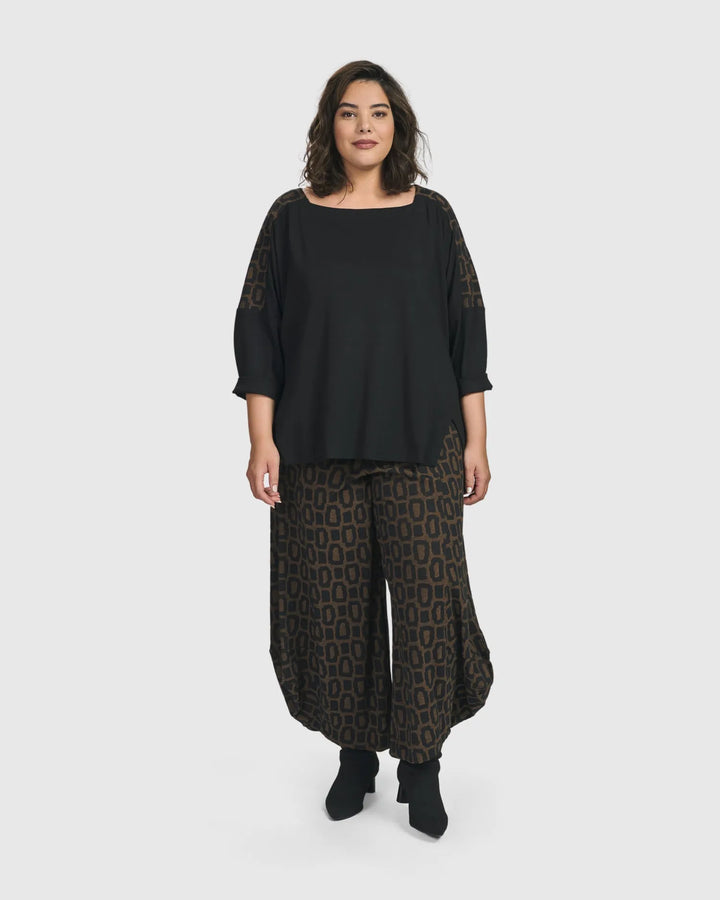 Essential Long Sleeve Tee, Coffee