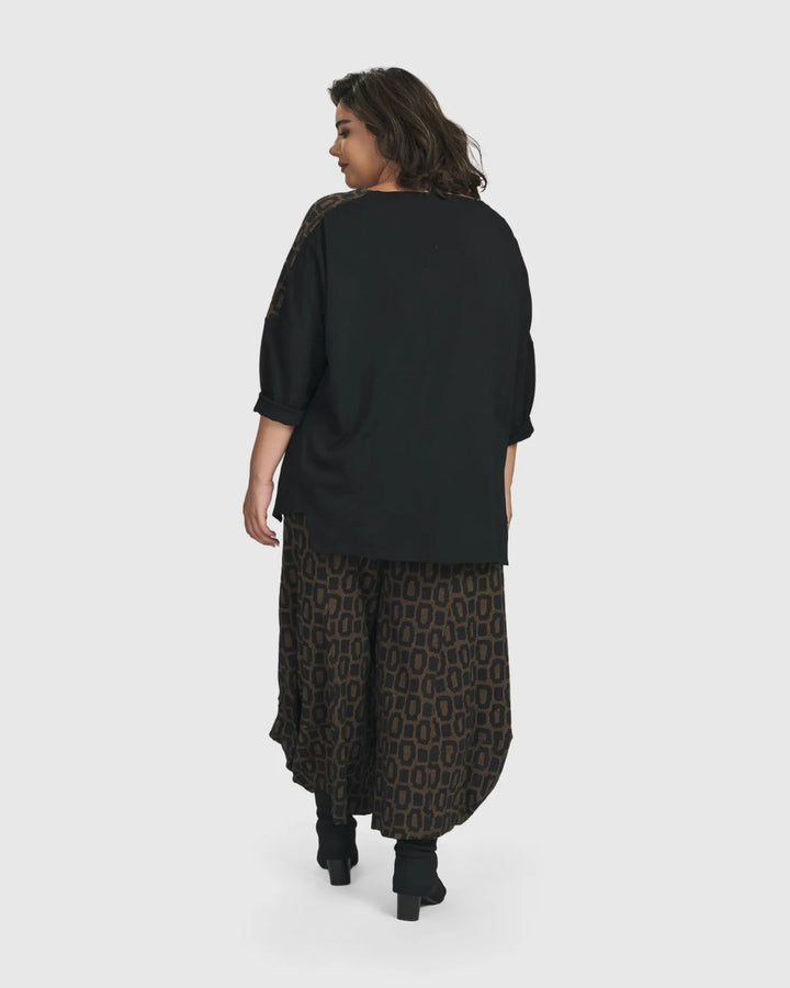 Essential Long Sleeve Tee, Coffee