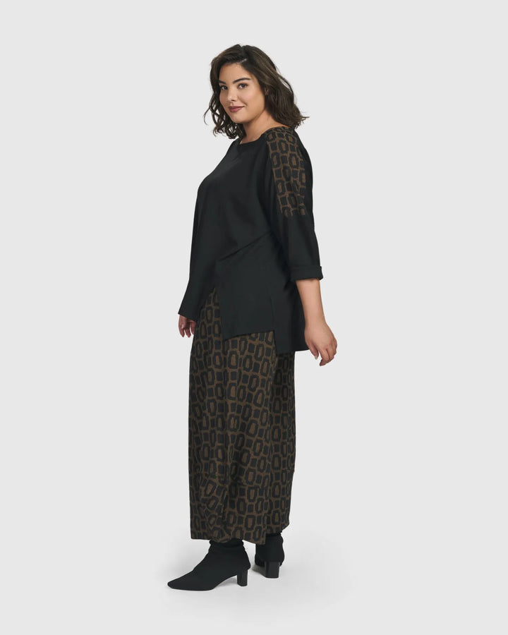 Essential Long Sleeve Tee, Coffee