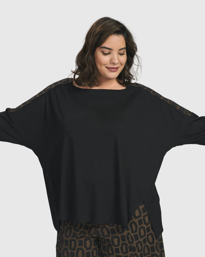 Essential Long Sleeve Tee, Coffee