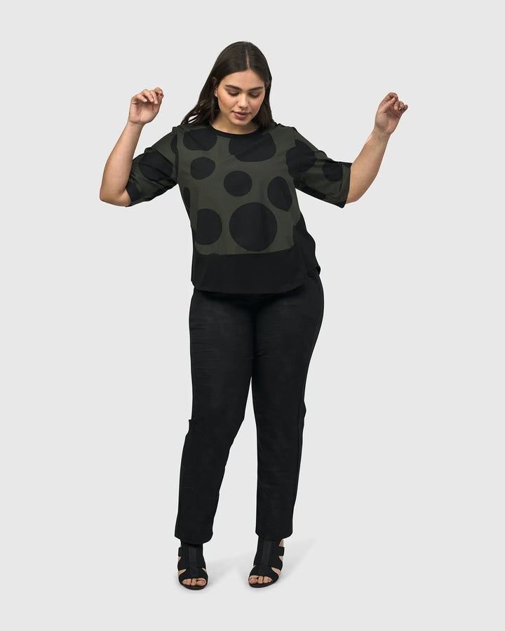 Urban Miyazaki Dots Tee, Khaki
